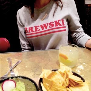 Chaser brand BREWSKI lightweight sweatshirt